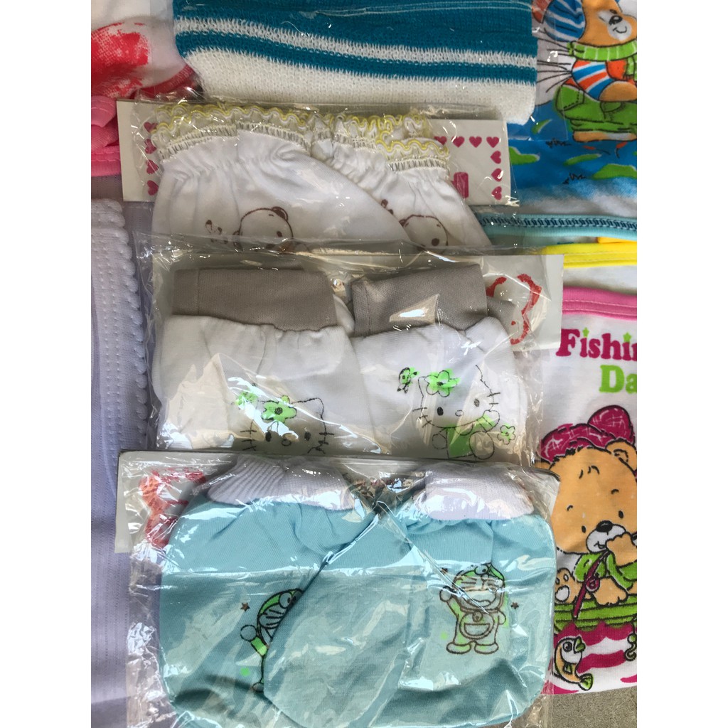 BAYIe - Paket Hemat Perlengkapan Baju Bayi Baru Lahir (New Born) Ekonomis dan Hemat PAKET TOPI