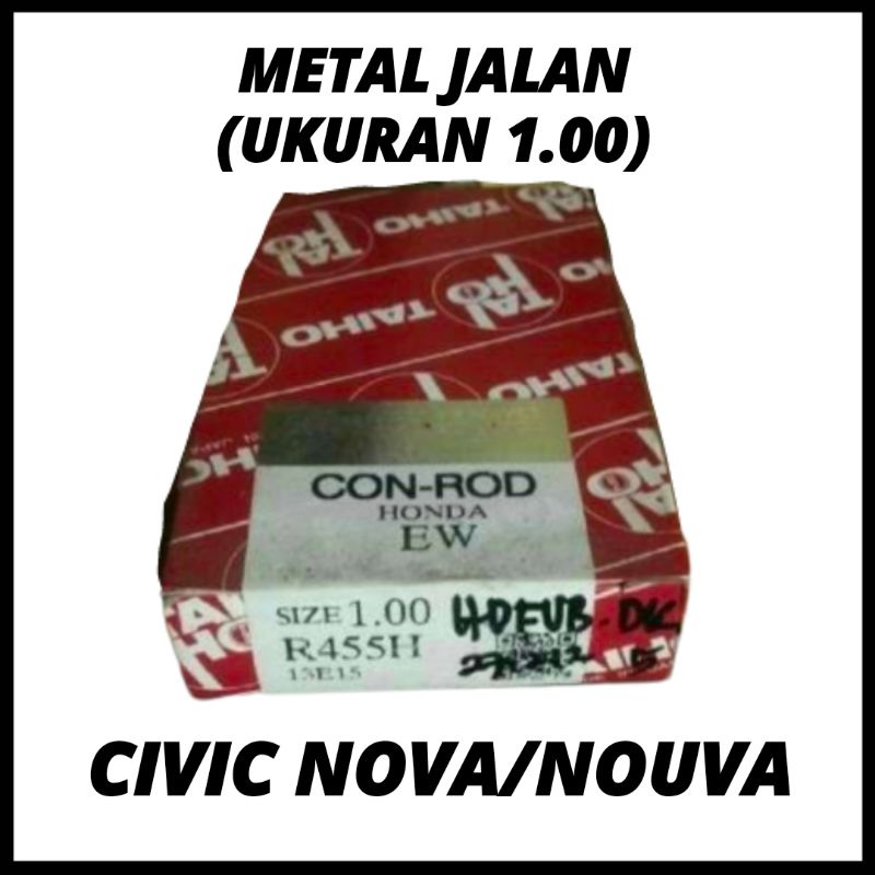 Metal Jalan Civic Nova/Nouva Ukuran 1.00 - JAPAN TAIHO