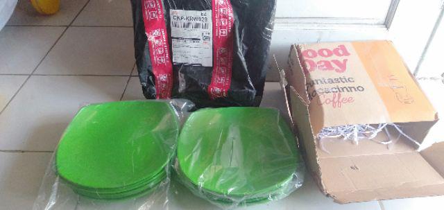 Piring Kotak Hoya Per 6 Pcs