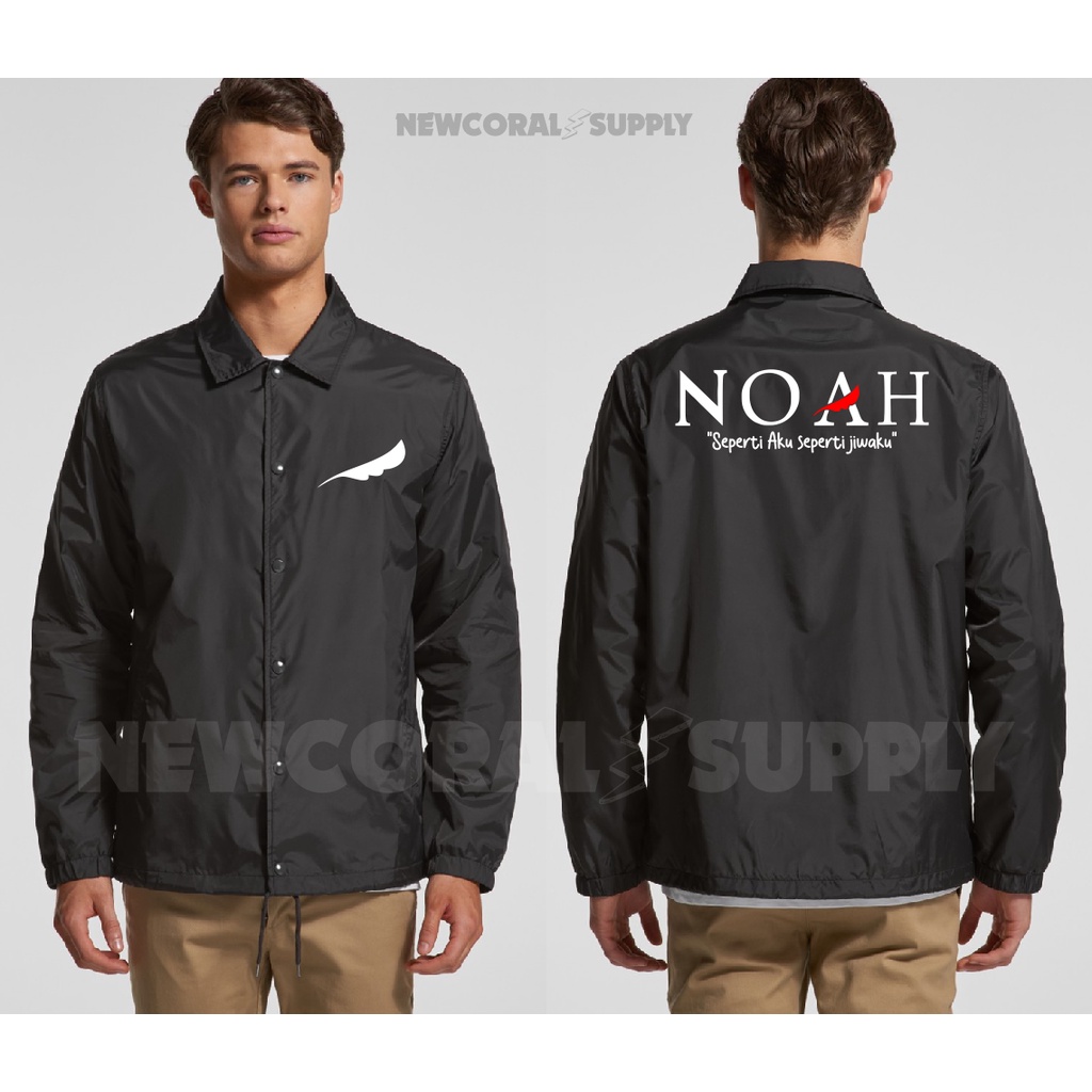 jaket coach windbreaker BAND NOAH PETERPAN bahan waterproof kualitas distro termurah