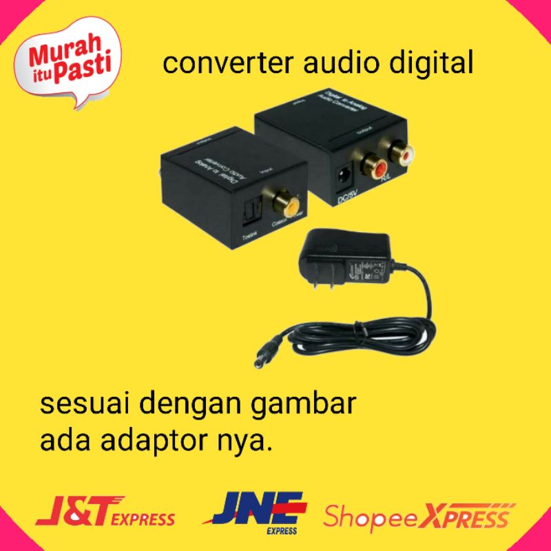 converter audio digital optic to analog | digital audio converter | sambungan kabel audio dari smart