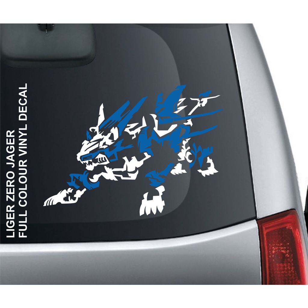 Sticker Cutting Liger Zero Jager Vinyl