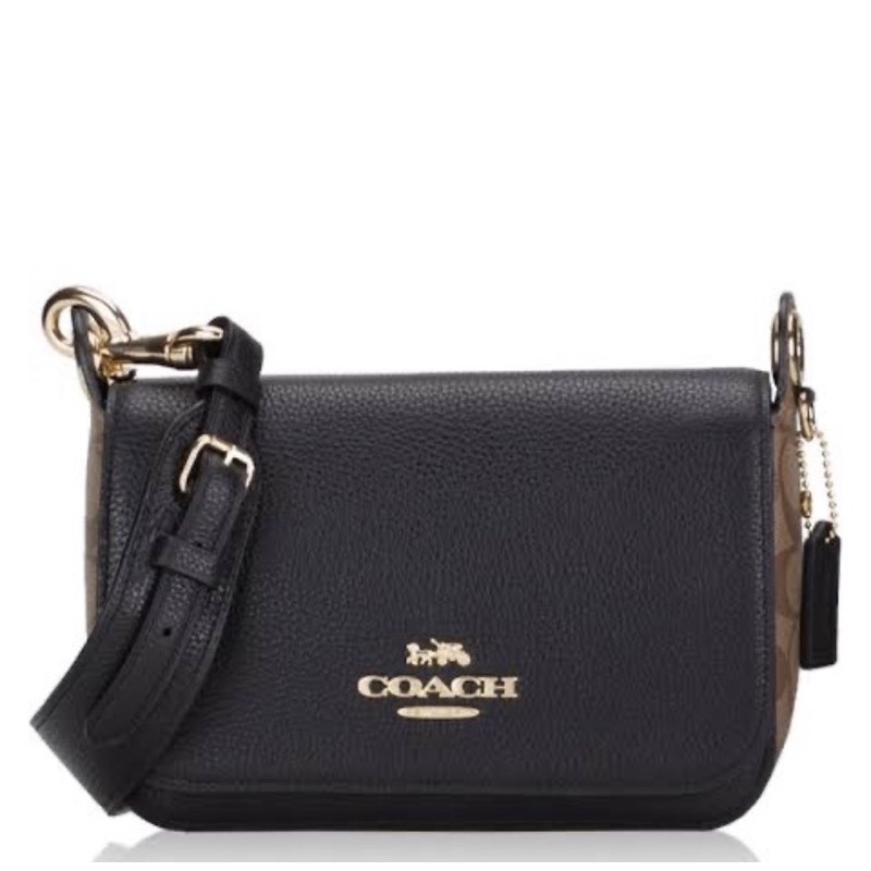 Coach Small Jes Messenger In Signature Canvas (80614)