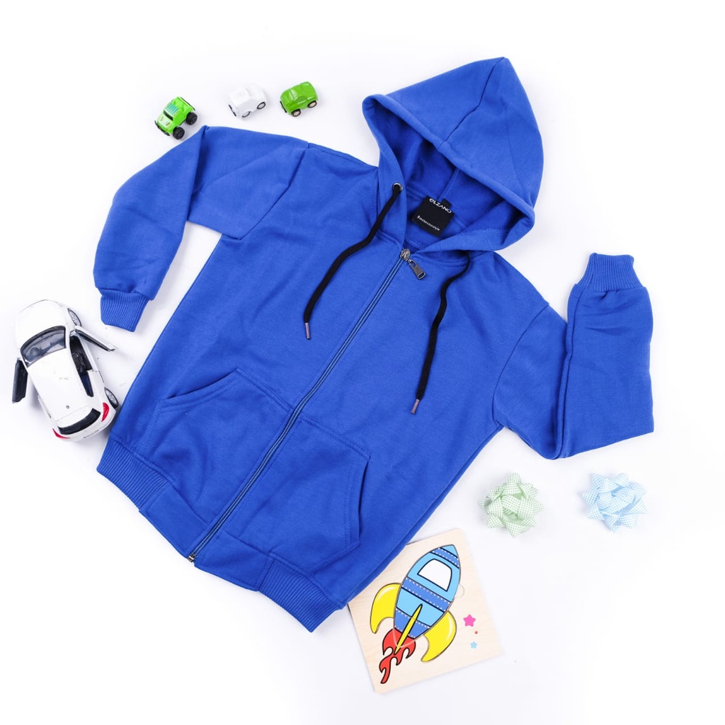 KID'S SONY Zipper || Jaket Hoodie Zipper ANAK II Sweater Polos Anak II 17 PILIHAN WARNA SZ S-M-LXL