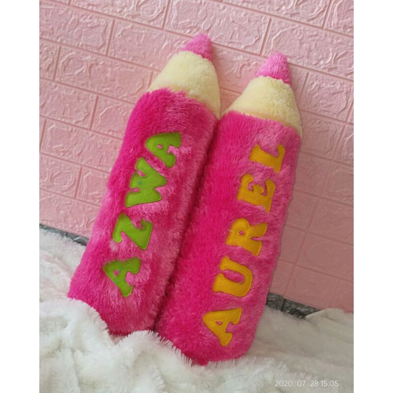 Guling Pensil Nama (ukuran balita)