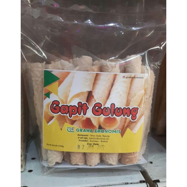 

KUE GAPIT GULUNG 225GRAM