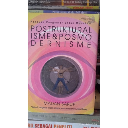 buku postrukturalisme dan posmodernisme - madan sarup - jalasutra- asli