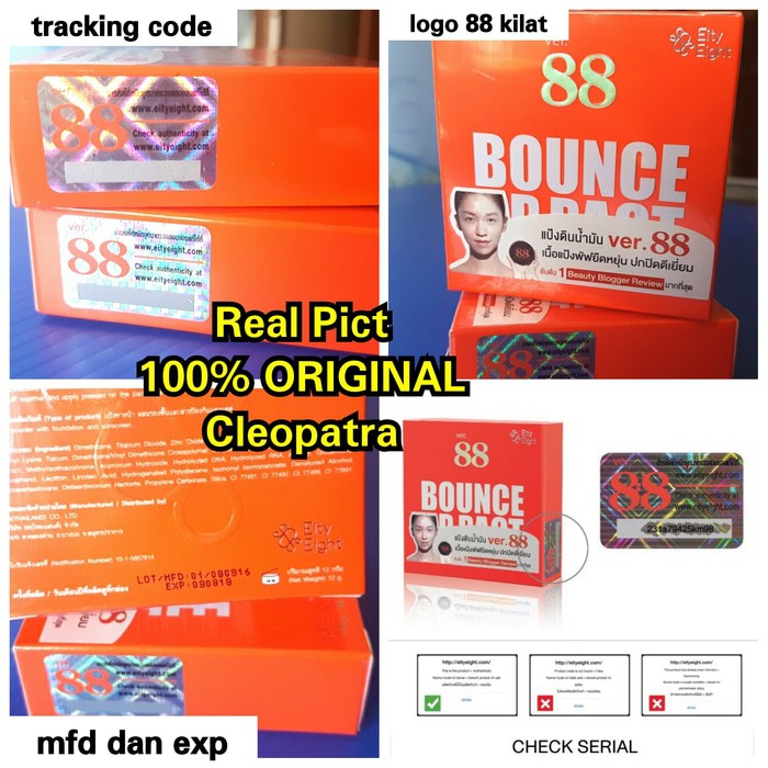 VER 88 BOUNCE UP PACT / BEDAK VER88 / ver.88 DIJAMIN 10000% ORIGINAL
