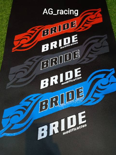 Kulit jok motor MR BRIDE batik multi sablon