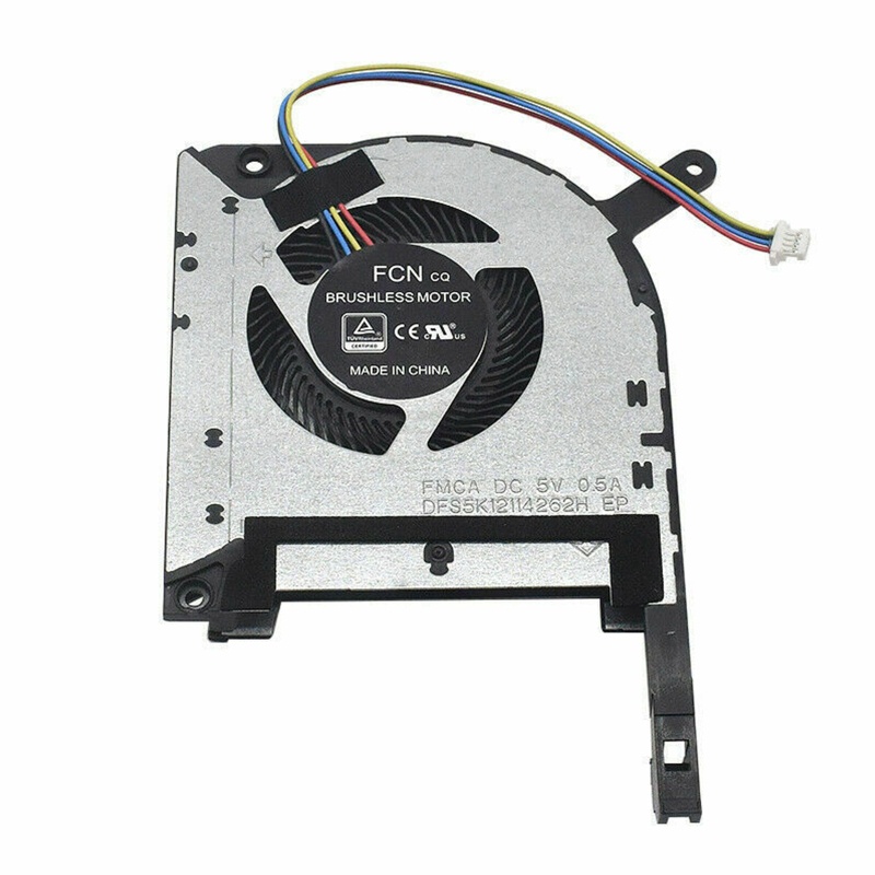 Vivi 2PCS CPU GPU Kipas Pendingin Untuk FX506 FX506IV FX506IU FX506IH FX506II FX506LI Cooler Radiator Fan 1pasang