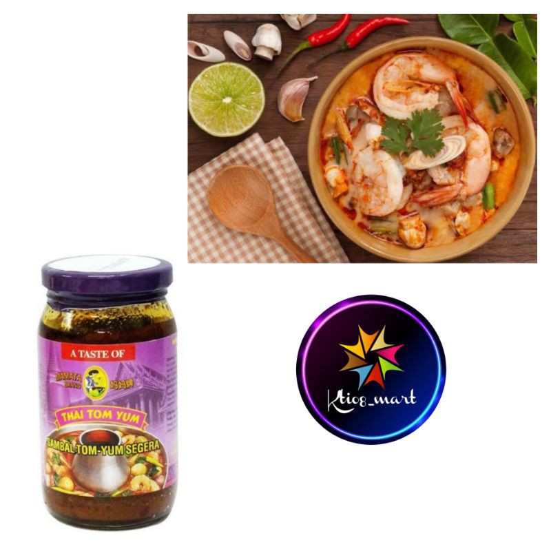 

Mamata TomYum 114gr/Bumbu Pasta Tom Yum Paste Ala Thailand/Import