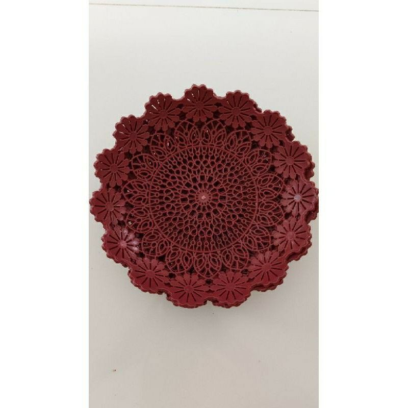 PIRING ROTAN PLASTIK BESAR 26CM