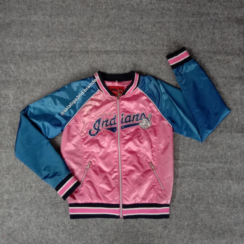 Jacket Varsity MLB INDIANS ( Second Ori )