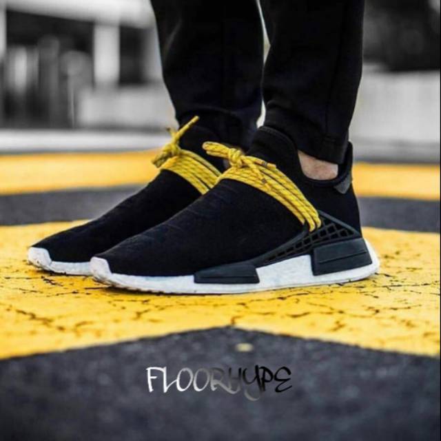 Adidas Human Race Black Yellow
