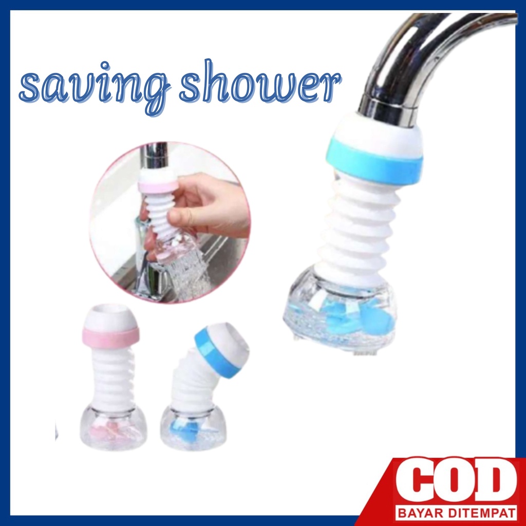 Pengatur Faucet keran Air Anti Splash Water - saving Shower-head Saring