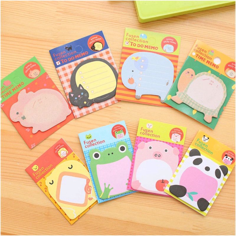 

Sticky Notes Motif Gajah Tempelan Kertas Catatan