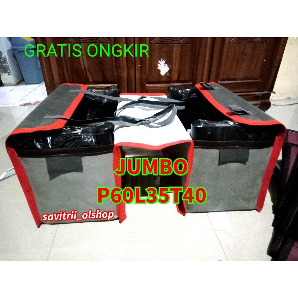 TAS KANDEK, TAS BRONJONG, TAS KURIR, TAS OBROK TAS KANDEK BRONJONG MOTOR SUPER JUMBO BAHAN KUAT AWET
