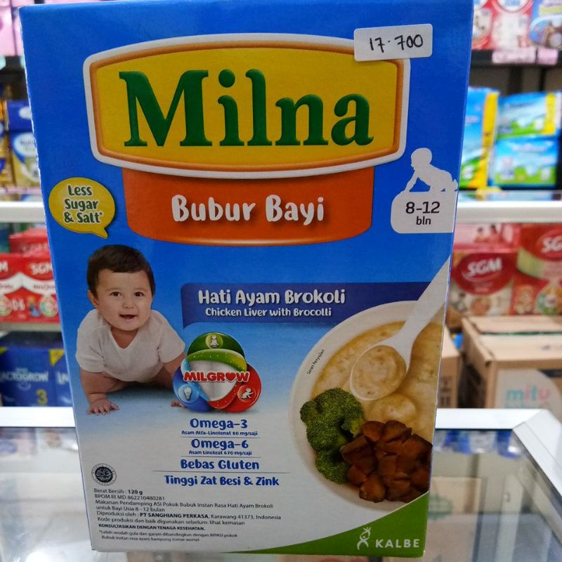 MILNA BUBUR BAYI (8-12 BULAN) 120G