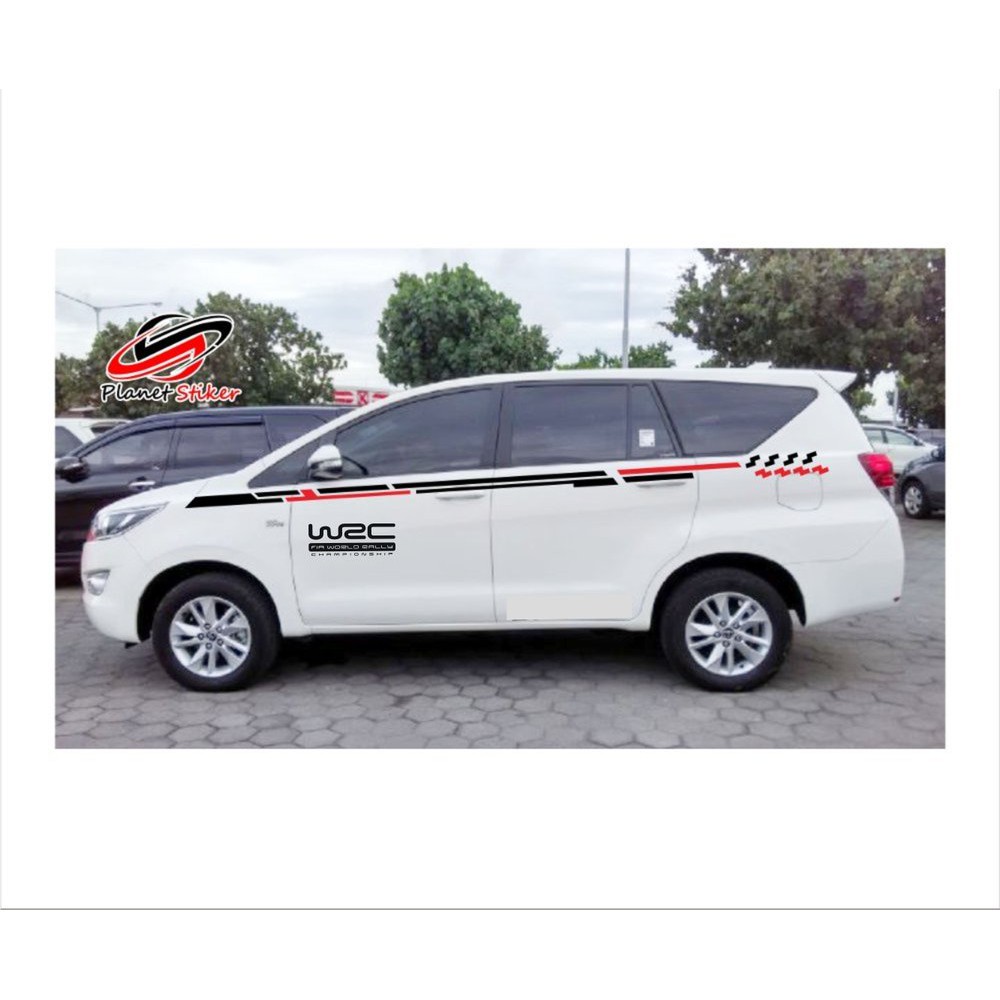 Jual Stiker Mobil Sticker Mobil Stiker Toyota Innova Sticker List Body Mobil All Mobil Bisa Avanza Xenia Indonesia Shopee Indonesia