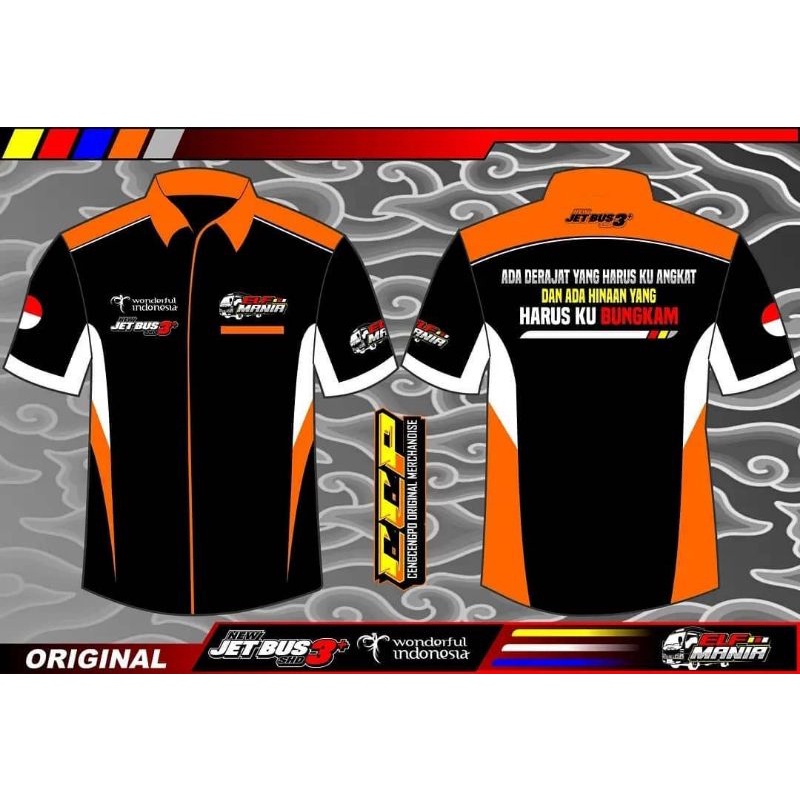 KEMEJA ELF MANIA JETBUS3