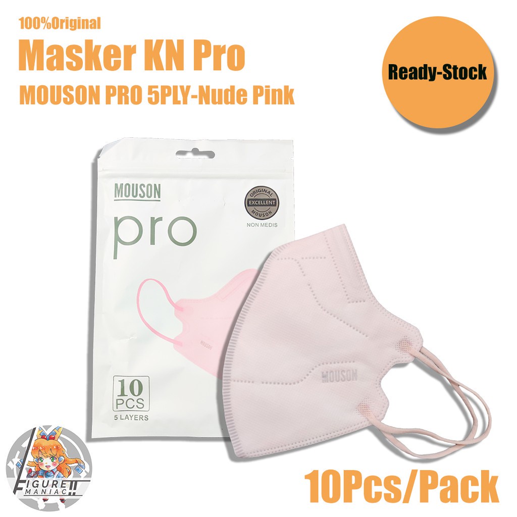 Figure Maniac - Masker KN95 Mouson PRO 1 Pack isi 10 Pcs Original KN PRO