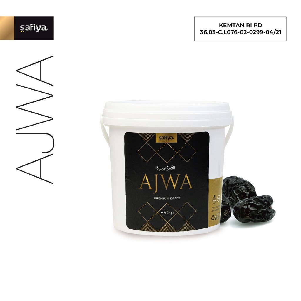 Kurma Ajwa Ember 850 gram | Kurma Ajwa Ember High Quality