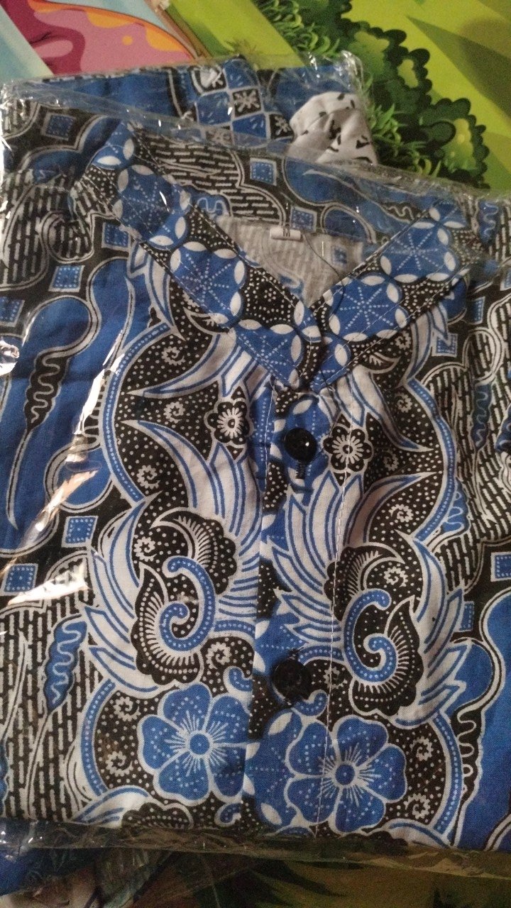 Atasan Batik Dolby Dolbi Dobby Doby Tenun Sutra Tulis Halus Katun Atbm Baron ,sarombit Atasan