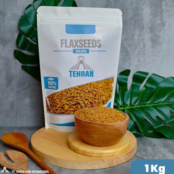 

Organic Golden Flaxseed 1 Kg | Biji Rami Emas Organik