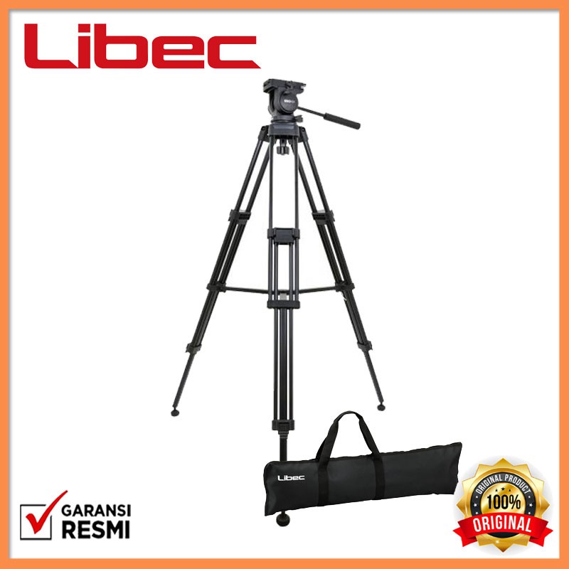 Libec 650EX Video Head Tripod with Carrying Case TH650EX TH-650ex