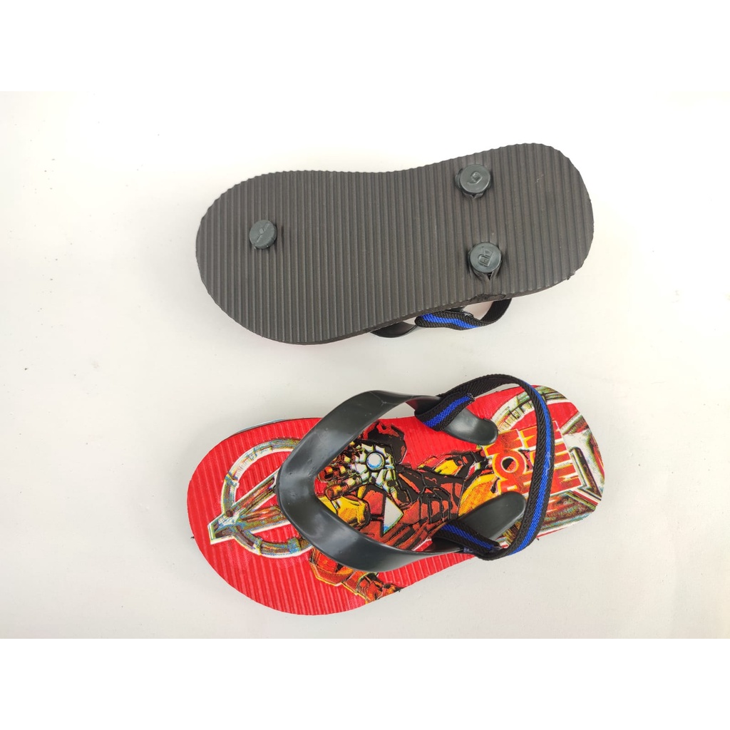 SANDAL BABY  KIDS LAKI LAKI ODADING MANG OLEH IRONMAN 1-3 THUN