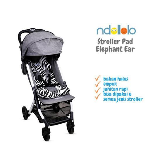 Alas Stroller Universal Bisa Untuk Semua Jenis Stroller - Stroller Pad Elephant Ear