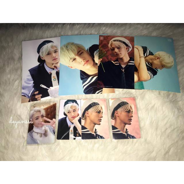 NCT DREAM JENO WE YOUNG POSTCARD PHOTOCARD PHOTOSET STICKER
