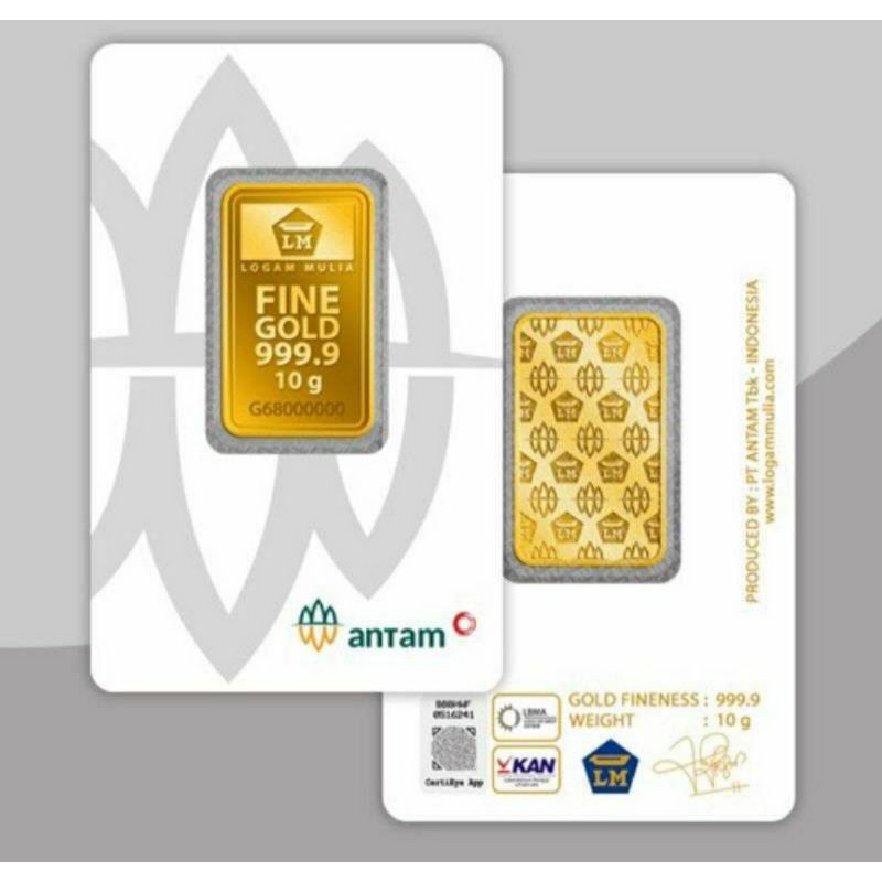 LM Emas Antam certieye 10gram terbaru