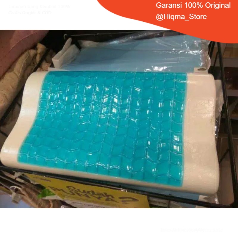 INFORMA Bantal Contour Cool Gel/Bantal Kesehatan Memory Foam Bantal Dingin