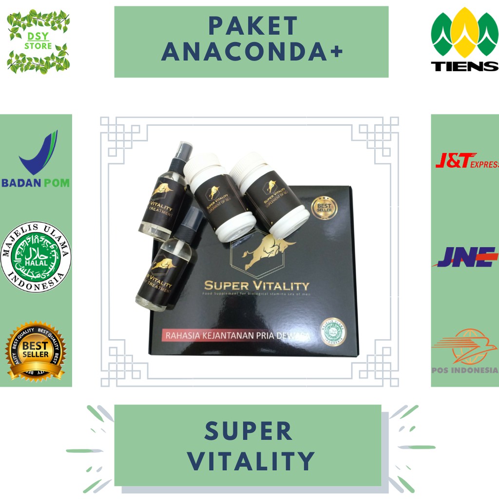 [Anaconda+] Super Oil Vitality Original 100%