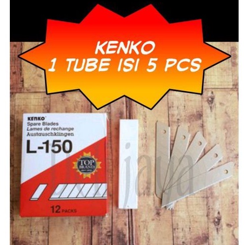 

Refill Isi Ulang Anak Mata Pisau Cutter Besar L-150 untuk L-500 Kenko
