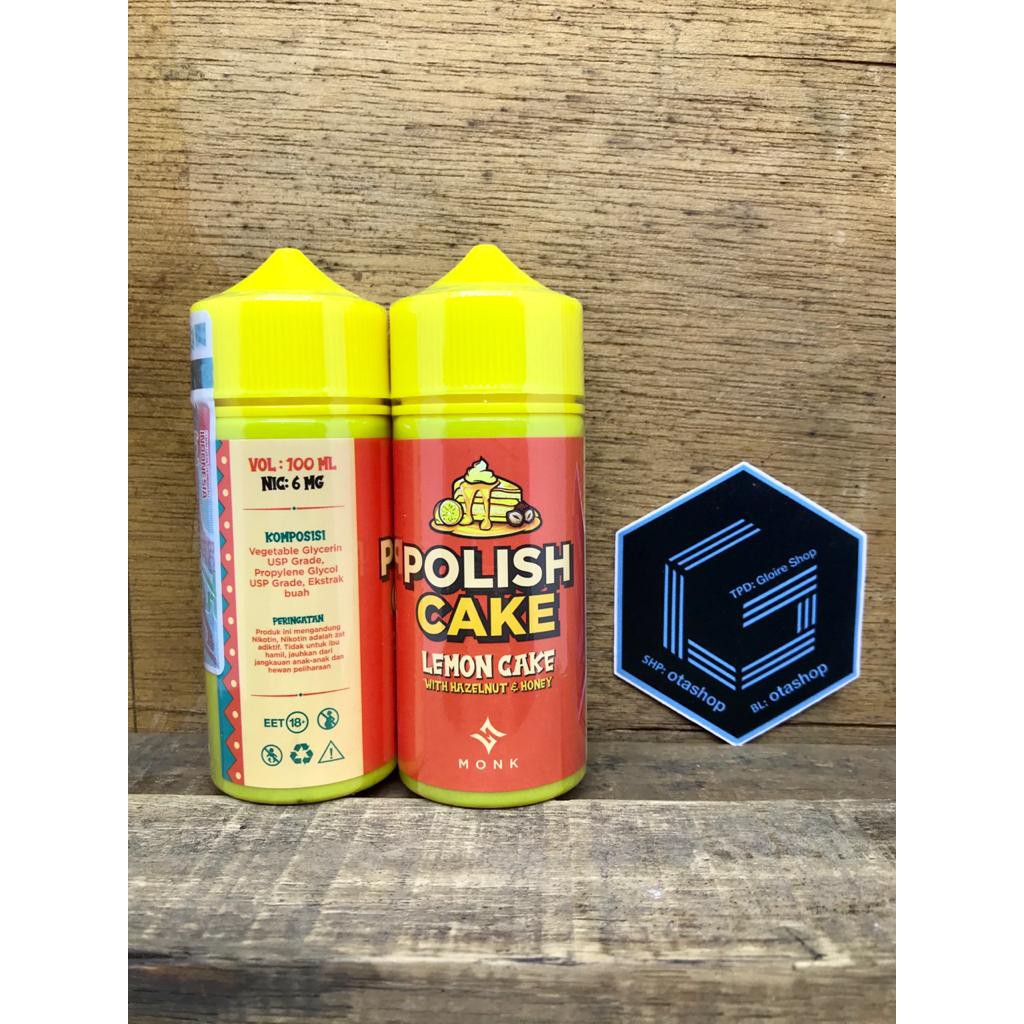 Polish Cake by Monk 100ml 3mg 6mg liquid vape vapor pita cukai polis