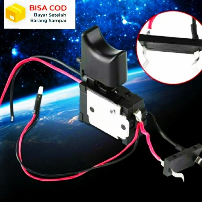 Mesin Bor Switch Saklar Bor Cordless Drill