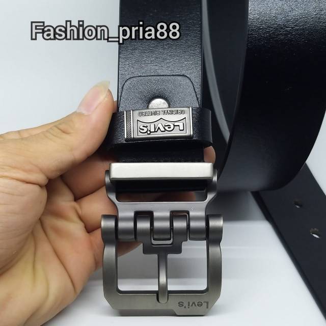 GESPER IKAT PINGANG PRIA KULIT ASLI IMPORT MODEL TUSUK