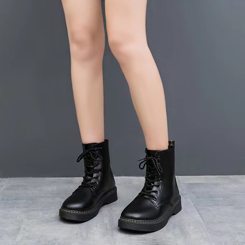 Sepatu Boots Wanita/Pria Casual Vintage