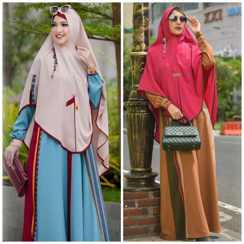 SET GAMIS AULIA FASHION SHANZAA/ELIZA