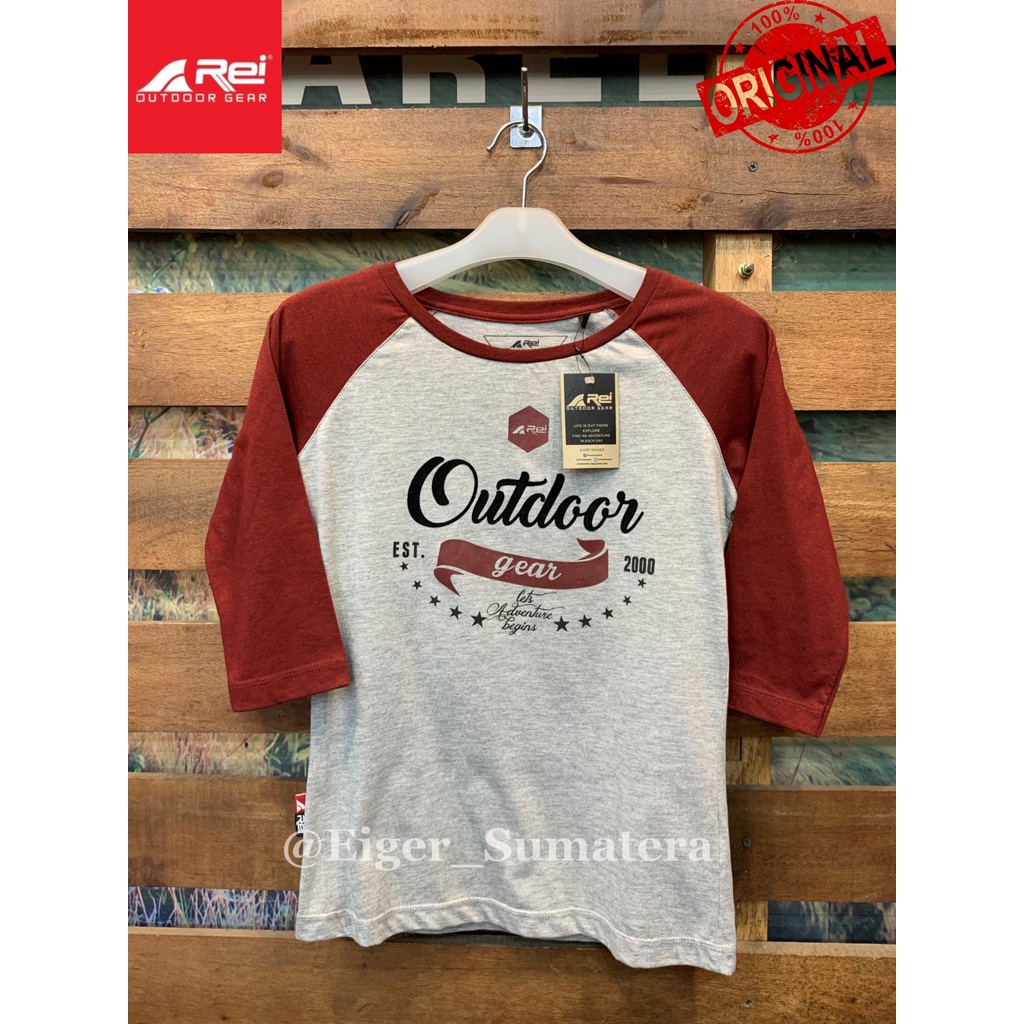 Rei T-Shirt Baju Kaos Pendek Panjang | Baju Kaos Rei Original