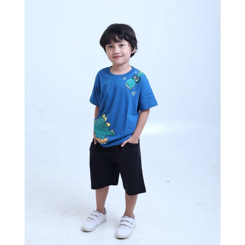 baju anak laki laki kaos anak laki umur 1-10 tahun kartun