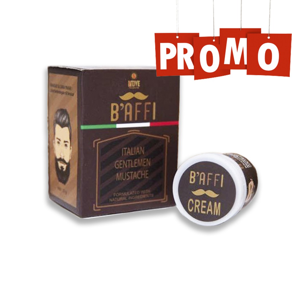 BAFFI CREAM ITALIAN GENTLEMEN MUSTACHE - PENUMBUH KUMIS & JENGGOT