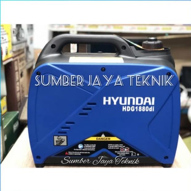 Mesin Genset/Generator Gasoline 1000 watt HYUNDAI HDG 1880DI Original terlaris