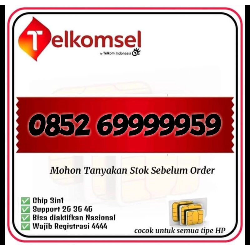 NOMOR CANTIK AS 0852 69999959