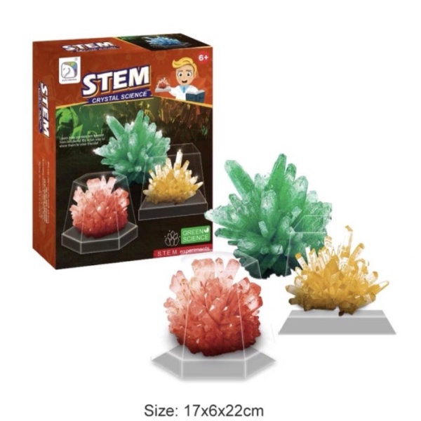 

stem magnet science experiment 12 in 1 crystal growing experiment - Crystal Limited