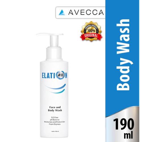 Elation Liquid Face and Body Wash / Sensitive Skin / Sabun Wajah dan Badan