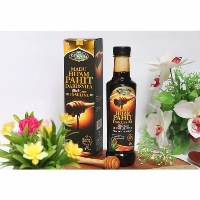 Madu Hitam Pahit Insuline Darusyifa