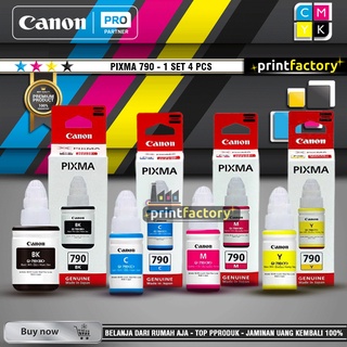 Tinta printer canon pixma 790 SERIES G1010 G2010 G1000 G2000 G3000 G4000 G3010 G4010